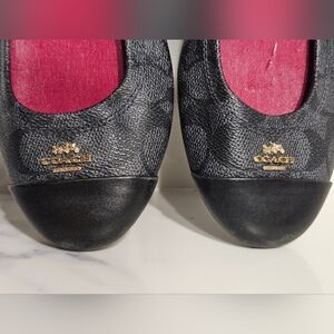 COACH Womens Black Coach Shoes - Size 9